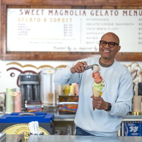 Sweet Magnolia owner Hugh Balthrop founded his gelato company in Clarksdale, Mississippi, in 2011. (Courtesy Justin Fox Burks)